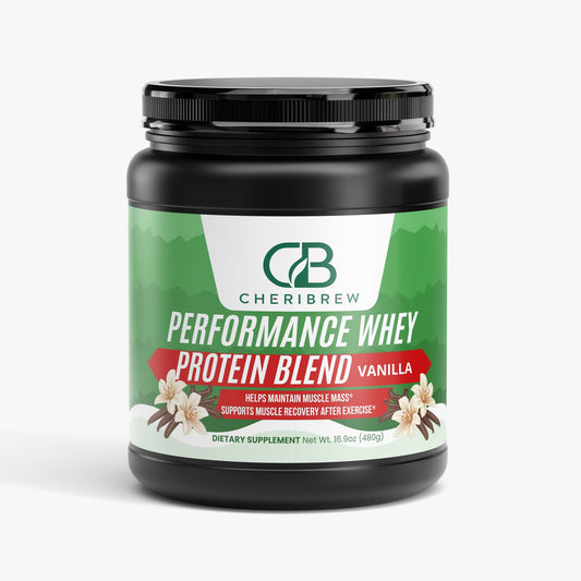 Cheribrew Performance Whey Protein Blend (Vanilla)